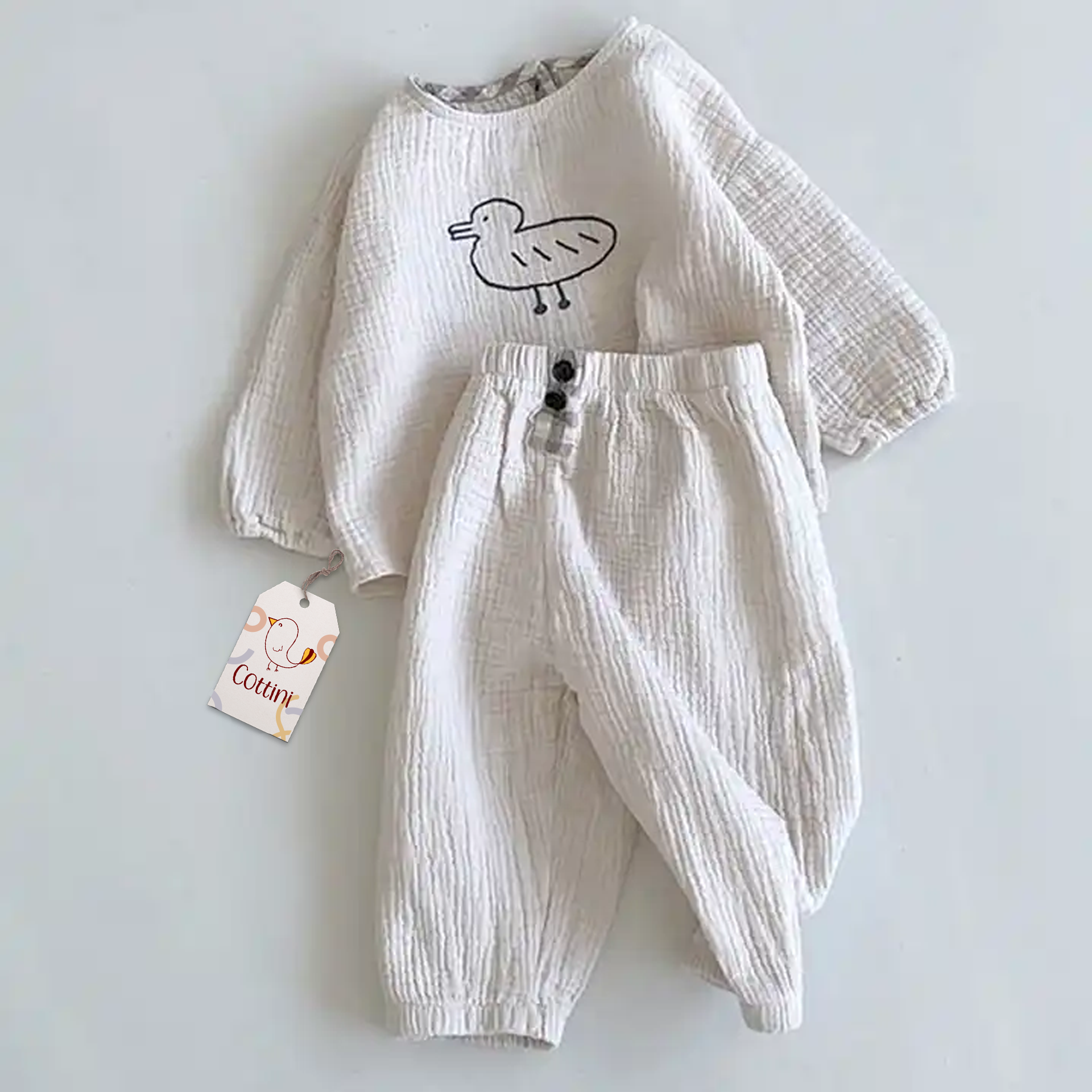 Baby Duckling Top and Pants Set