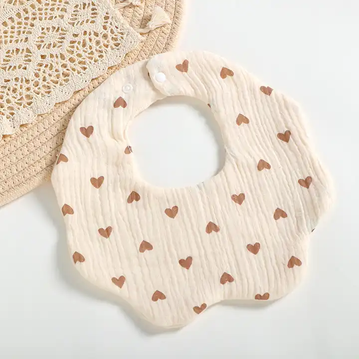 Baby Scalloped Bibs