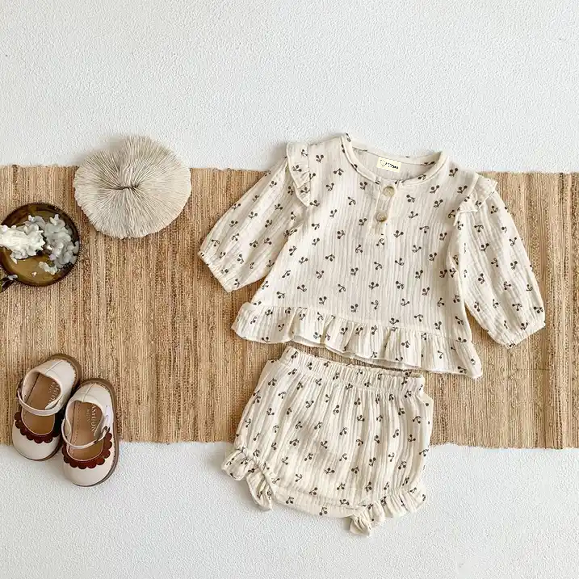 Baby Two Piece Mini Floral Set